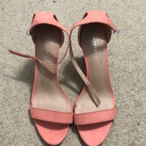 Pink heels